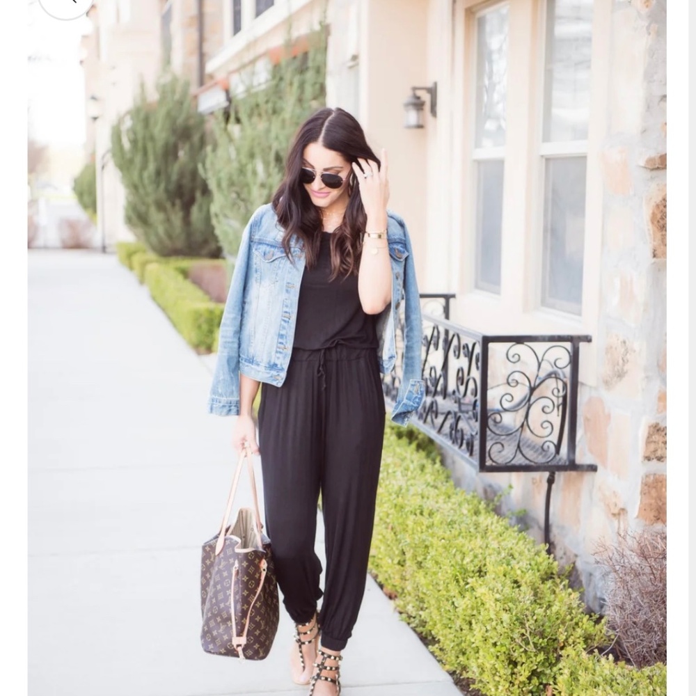 Brigitte Brianna Black Jumper